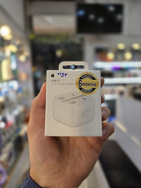 آداپتور ۲۰ وات اورجینال آیفون ۶ماه گارانتی